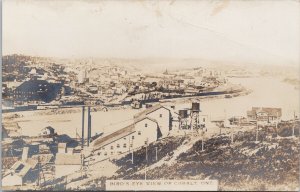 Cobalt Ontario ON Birdseye Real Photo Postcard G15