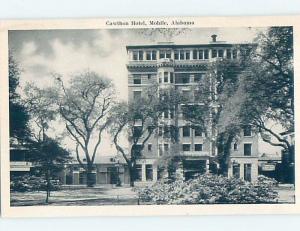 Damaged-Back 1940's HOTEL SCENE Mobile Alabama AL B3596