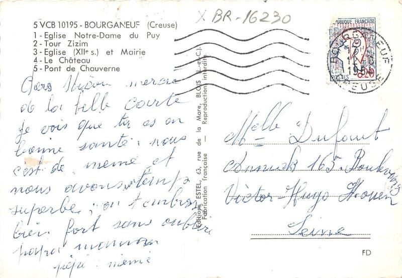 BR16230 Bourganeuf multi views france