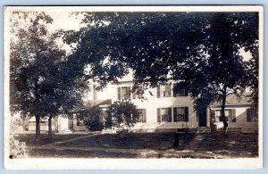 1920-30's RPPC MILLBURY MASS EDITH CUNNINGHAM'S HOME BEFORE HURRICANE POSTCARD