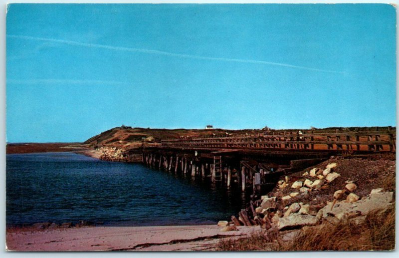 Postcard - Old Colony Railroad Bridge, Truro in Cape Cod