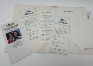 Lot 9 Hotel Metropole Catalina Island Stationery Folder Brochures  Safety Card