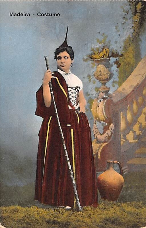 Costume Madeira Spain Unused 