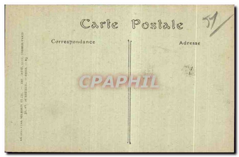 Old Postcard Chalons sur Marne The Protestant church