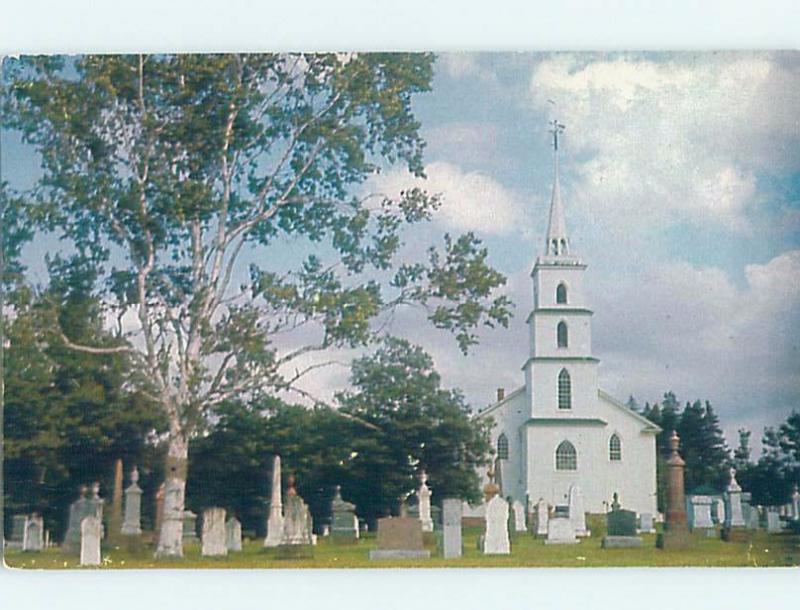 Unused Pre-1980 CHURCH SCENE Charlottetown Prince Edward Island PE A6531