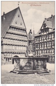 Hildesheim , Germany , 00-10s : Waterfountain in square