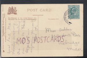 Family History Postcard - Ashton - 31 Orchard Place, Uxbridge, Middlesex RF4147