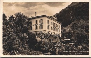 Switzerland Arosa Vom Hotel Waldhaus Gesehen Vintage RPPC 03.84