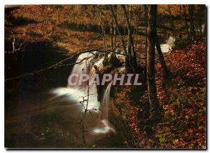 Postcard Modern Landscapes of Jura Cascades of Hedgehog The Blue Gours