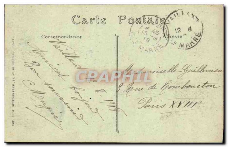 Old Postcard Langres Train Cremaillere