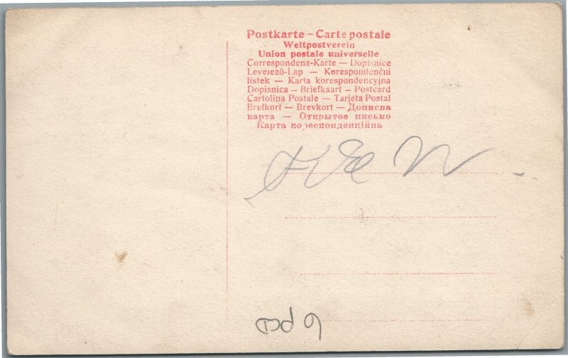 CUTE KITTENS ANTIQUE REAL PHOTO POSTCARD RPPC