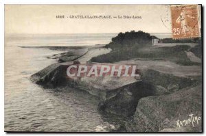 Old Postcard Chatelaillon Plage Brise Lame