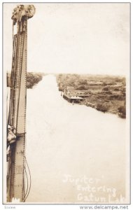 RP: Jupiter entering Gatun Lake, Panama Canal , Panama , 1910s