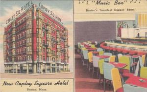LP31  Boston, Massachusetts, MA, postcard, New Copley Square