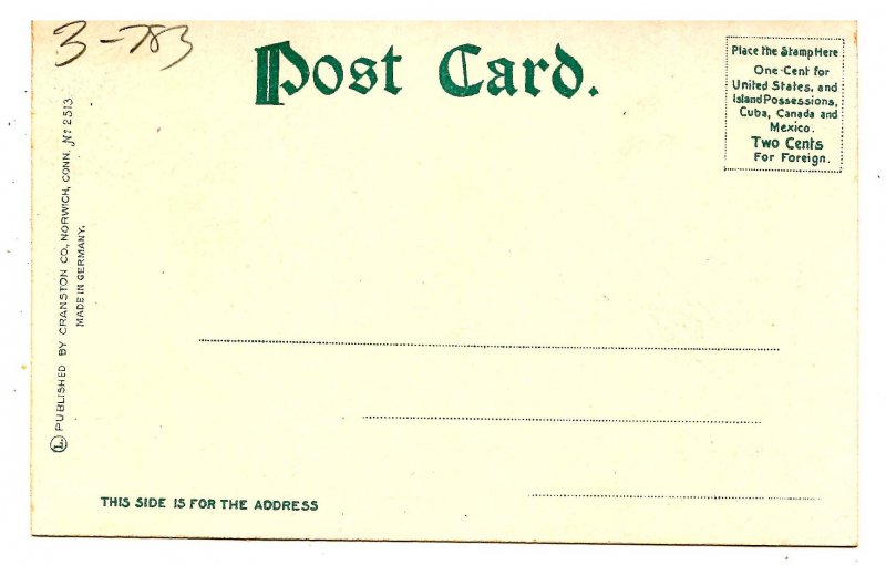 CT - Norwich. The Harbor pre-1907