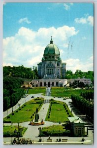 Saint Joseph's Oratory Of Mount Royal, Montreal Canada, Vintage 1971 Postcard
