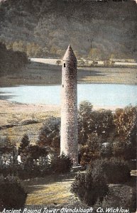 Ancient Round Tower Glendalough Co Wicklow Ireland Unused 