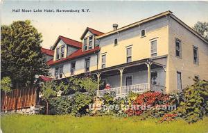 Half Moon Lake Hotel Narrowsburg NY 1941