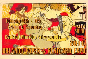 Orlando Paper And Post Card Expo , Central Florida   