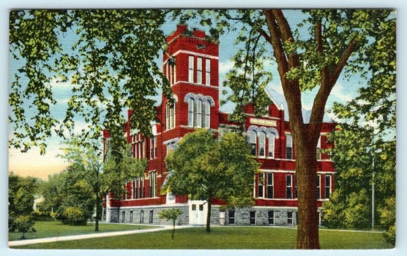 WILLMAR, Minnesota MN ~ KANDIYOHI COUNTY COURT HOUSE c1940s Linen  Postcard