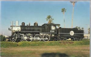 ATLANTIC COAST LINE RAILROAD'S STEAM LOCOMOTIVE #250