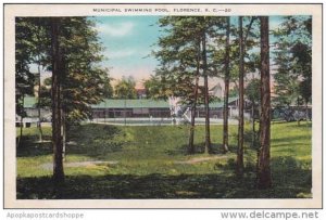 South Carolina Florence Municipal Swimming Pool 1933