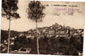 CPA CAGNES-sur-MER - Vue générale (198793)