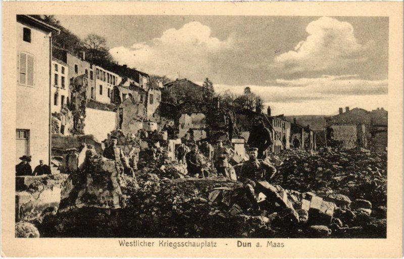 CPA Dun-sur-Meuse - Dun an der Maas - Town Scene - Ruines (1036691)