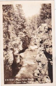 Oregon Crater Lake Highway Rogue River Gorge Real Photo