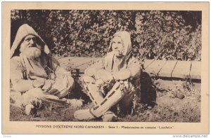 Missions D'Extreme-Nord Canadien , Canada , 1910s : Missionnaires en costume ...