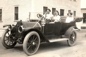 RPPC Cadillac Motorcar Real Photo Postcard  Automobile