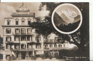 Switzerland Postcard - Interlaken - Hotel Du Nord - Ref 16199A