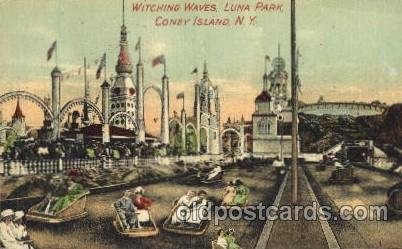 Witching Waves, Luna Park, Coney Island, NY USA Coney Island Amusement Park U...