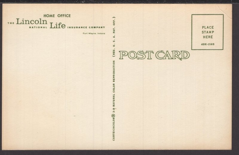 IN Fort Wayne - Home Office The Lincoln National Life Insurance Co. ~ Chrome