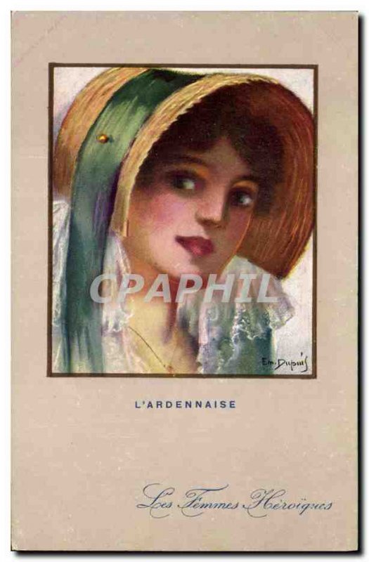 Old Postcard Fantasy Illustrator Dupuis L & # 39Ardennaise Ardennes
