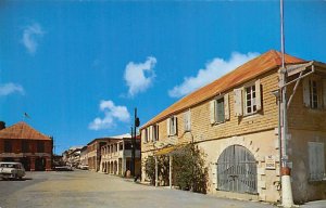 Street Scene Virgin Islands St Croix Postcard