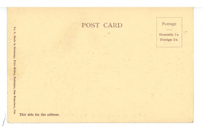 CA - San Francisco. Golden Gate from Land's End ca 1905