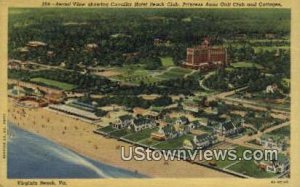 Aerial View Cavalier Hotel - Virginia Beachs, Virginia