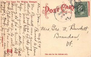 Kimball Public Library, Randolph, Vermont, Early Postcard, Used in 1909