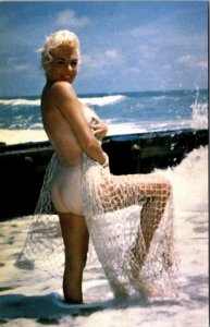 Nude Naked Topless Woman Posing