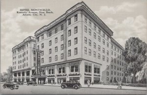 Postcard Hotel Monticello Atlantic City NJ