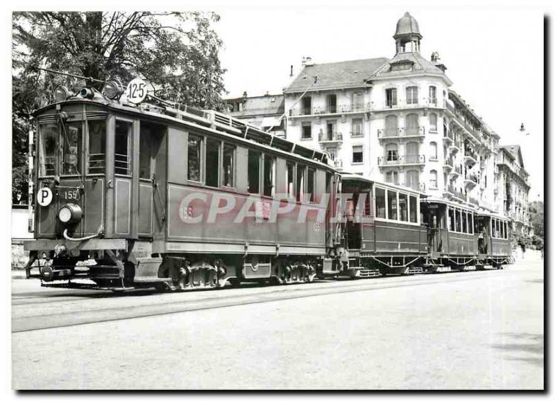 Modern Postcard This 155 4/4 and three C4 (C4 353 GIS mast and two ex Bautzen...