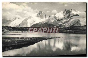 Postcard Old La Grave Plateau in Paris The Black Lake