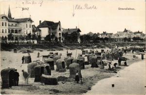 CPA AK Insel RÜGEN BINZ Strandleben GERMANY (670552)