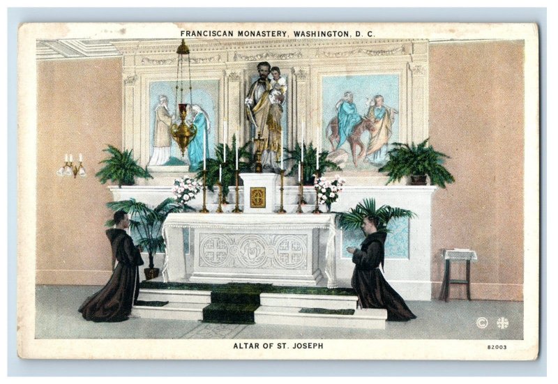 c1915-20s Franciscan Monastery Washington D.C. Postcard P96