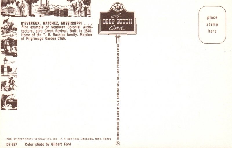 D'Evereux,Natchez,MS