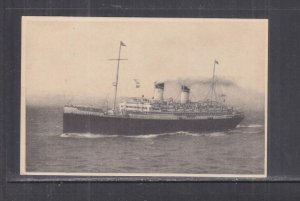 ITALY  MN AUGUSTUS   ITALIAN LINE  c1935 ppc., unused.