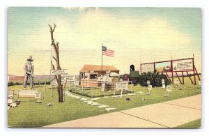 Boot Hill Dodge City Kansas Postcard