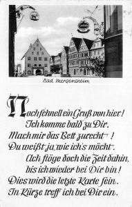 BG8032 bad mergentheim  germany CPSM 14x9cm