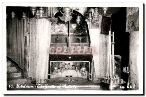 Postcard Old Bethlehem Cave Of The Nativity